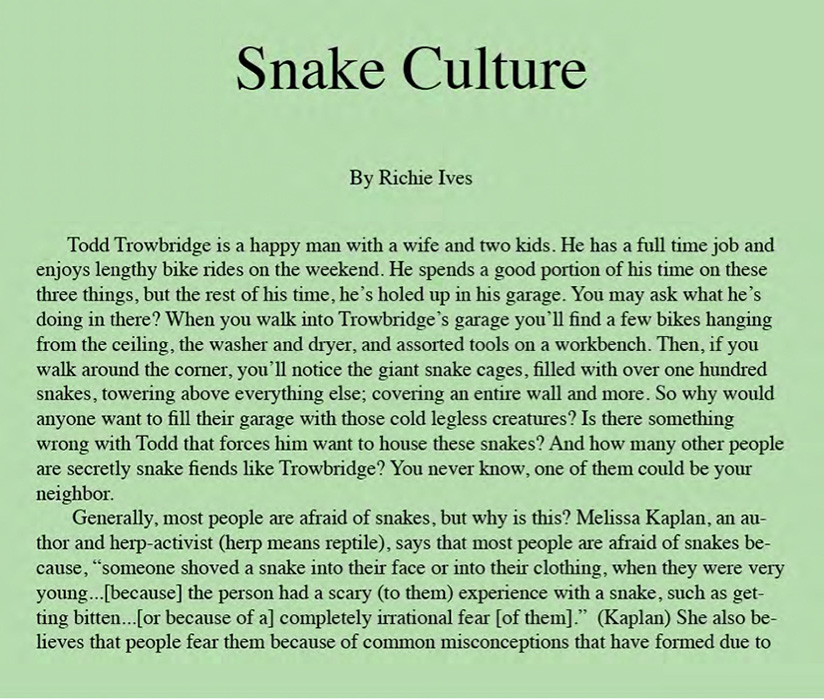 Book by Richard Ives